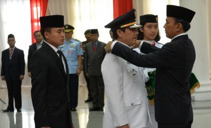 Untuk yang Pertama, Gubsu Lantik Bupati Karo di Medan